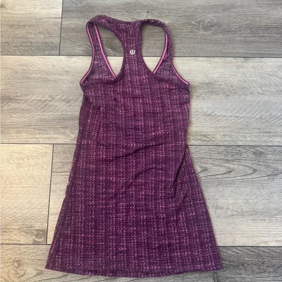 Lululemon Purple Racerback Tank - Picture 2 of 4